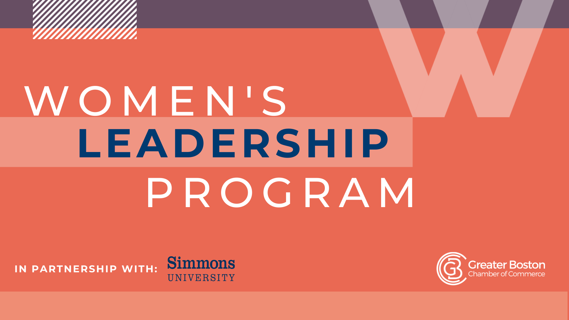 Women’s Leadership Program Boston Chamber
